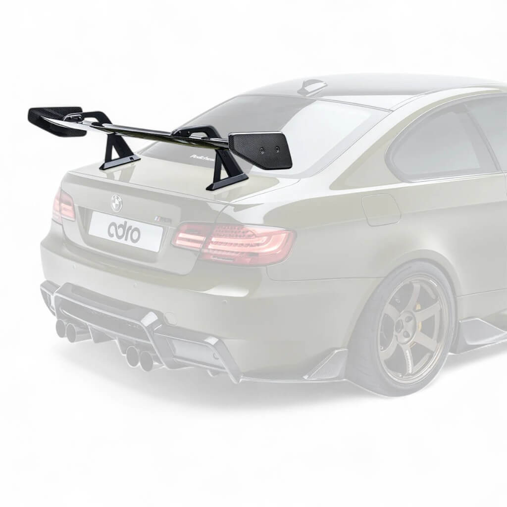 ADRO A14A20-1501 Swan Neck Wing AT-R1, Curved for BMW M3 (E92) Photo-0