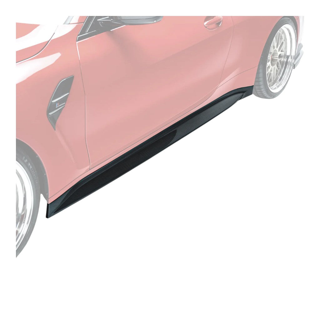ADRO A14A40-1402 Side Skirts V2 Prepreg for BMW M4 (G82) Photo-2