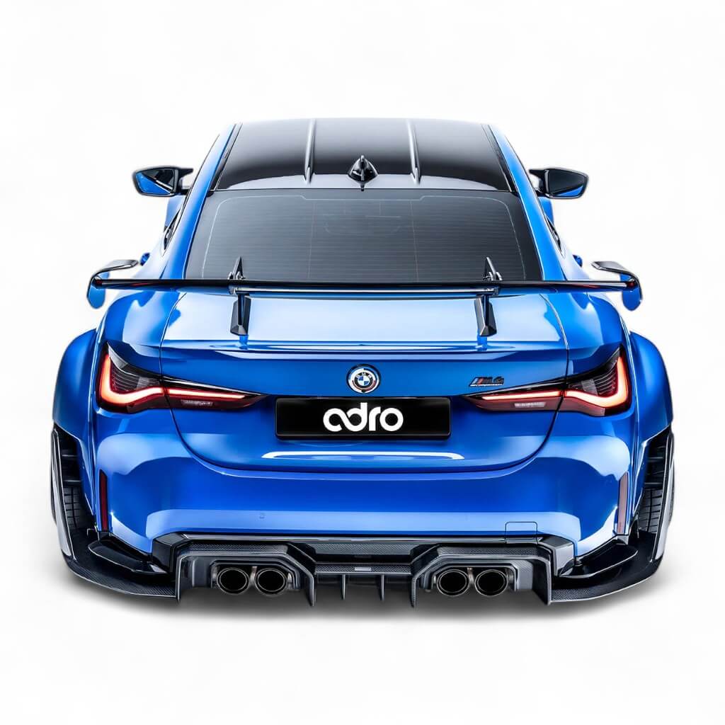 ADRO A14A50-1501 Swan Neck Wing AT-R3, Curved for BMW M3 (G80) / 3 (G20) 2021- Photo-2