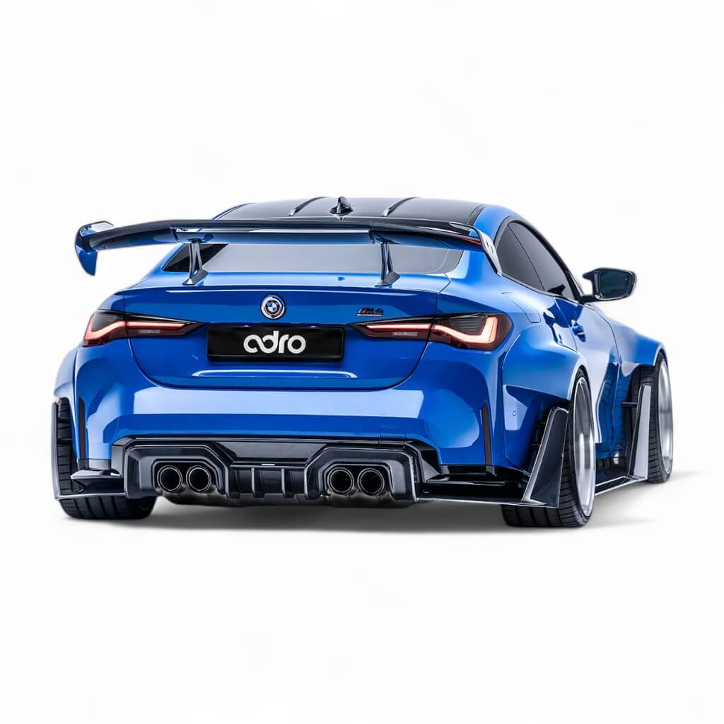 ADRO A14A50-1501 Swan Neck Wing AT-R3, Curved for BMW M3 (G80) / 3 (G20) 2021- Photo-3