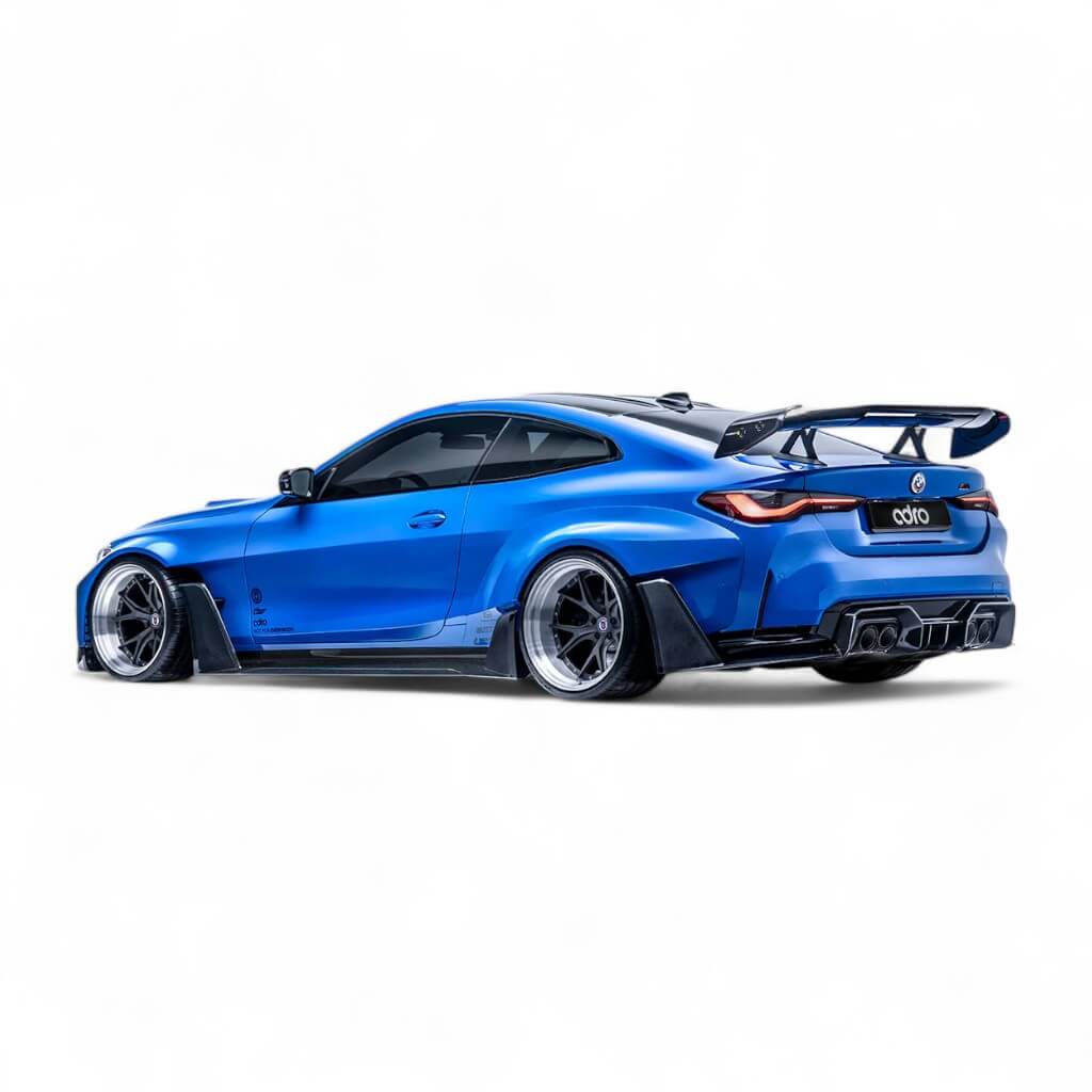 ADRO A14A50-1501 Swan Neck Wing AT-R3, Curved for BMW M3 (G80) / 3 (G20) 2021- Photo-4