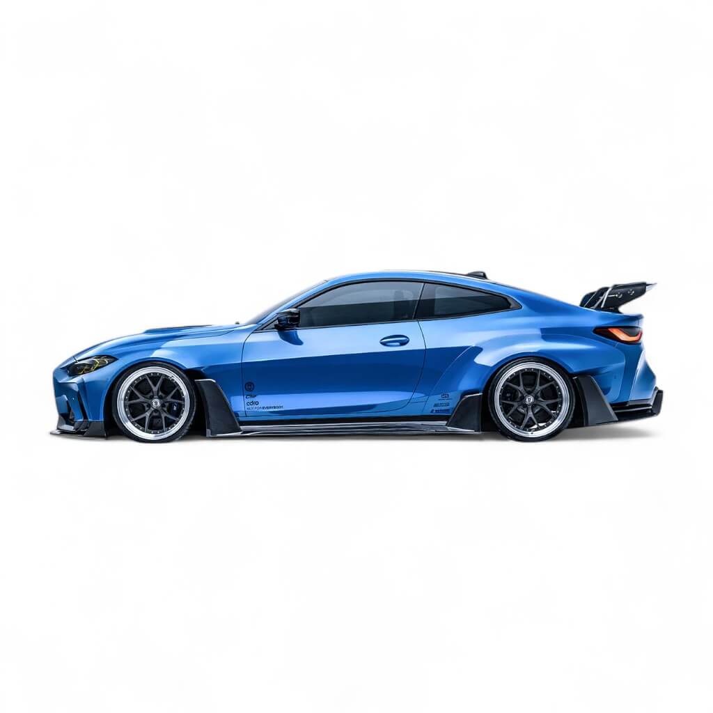 ADRO A14A50-1501 Swan Neck Wing AT-R3, Curved for BMW M3 (G80) / 3 (G20) 2021- Photo-5