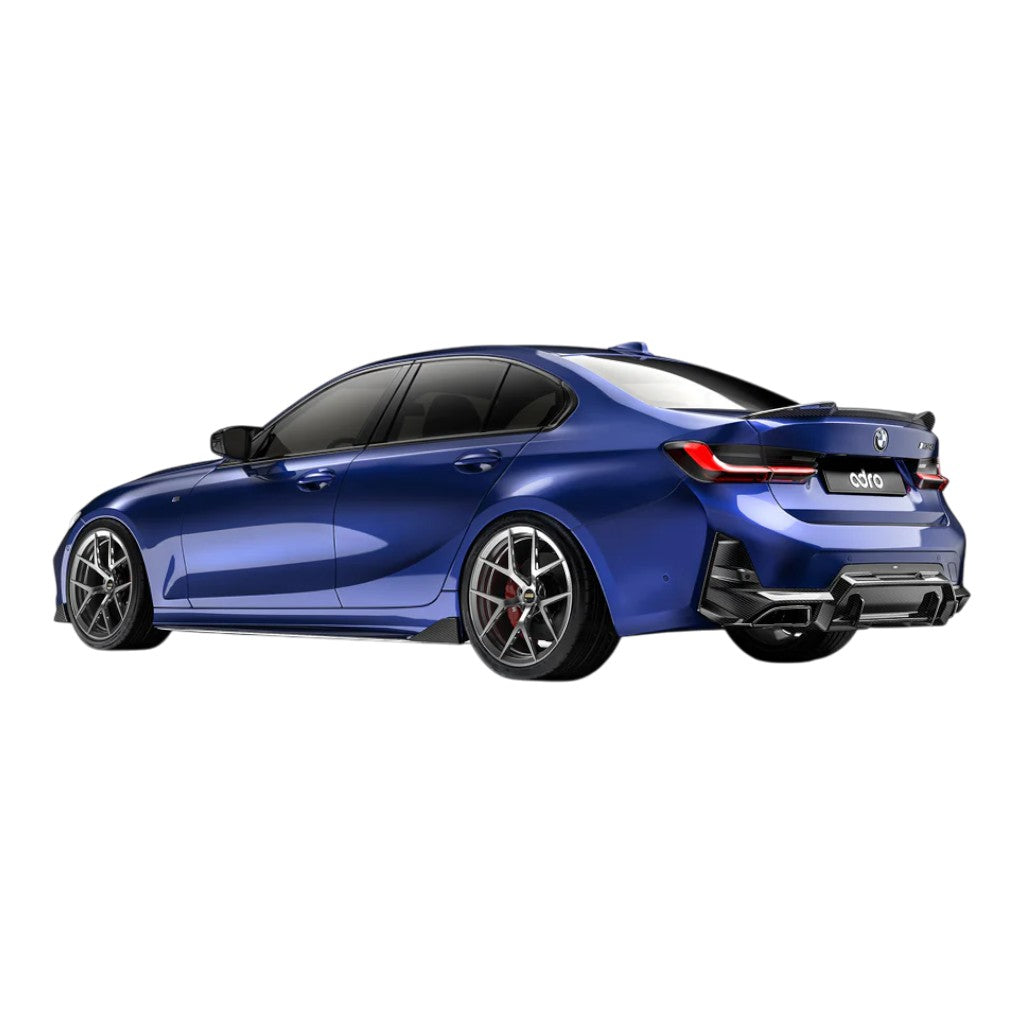 ADRO A14A70-1302 Rear Diffuser (Carbon Fiber) for BMW M340i / M340d LCI 2023+ Photo-2