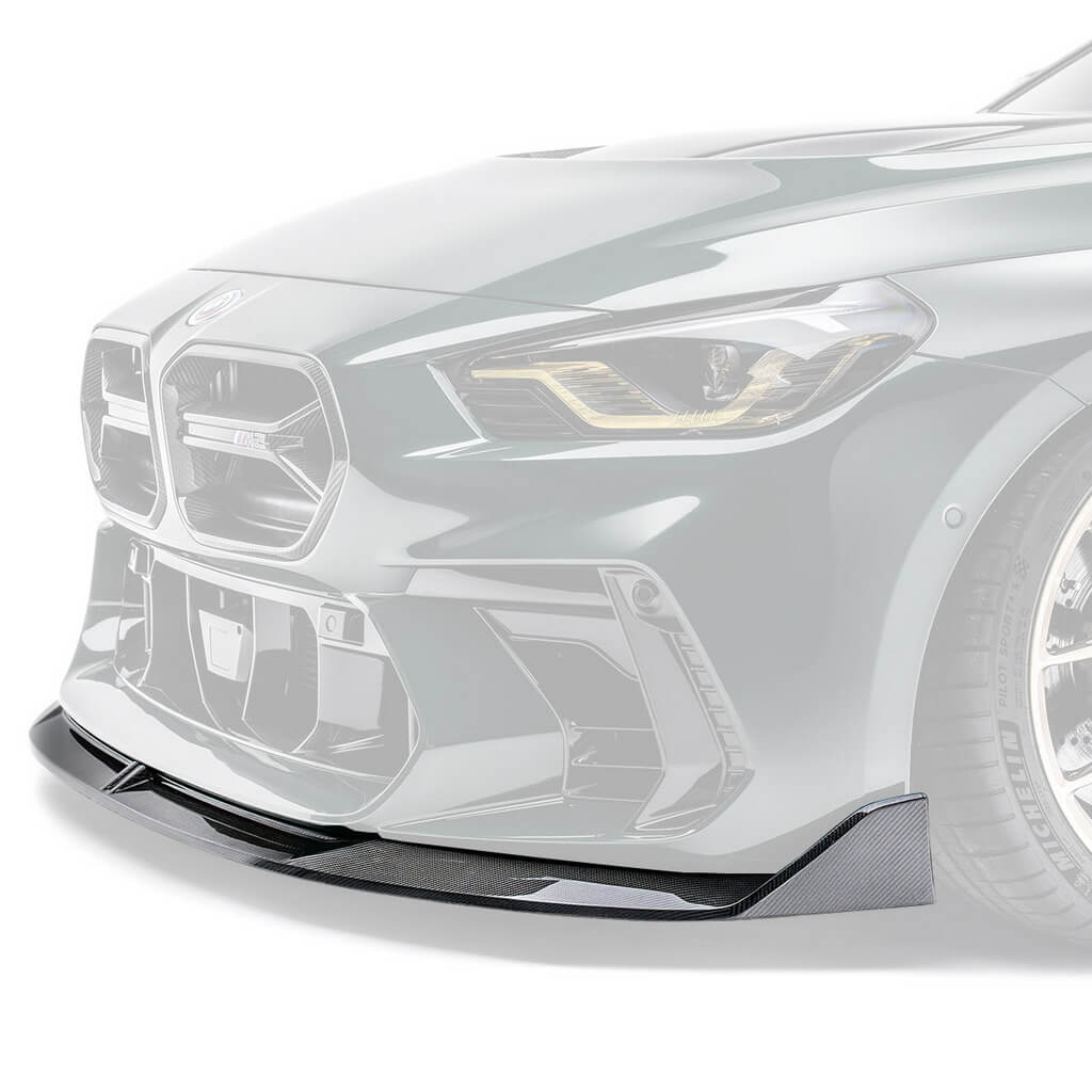 ADRO A14A90-1203 Front Lip for ADRO Bumper V2, Carbon Fiber for BMW M2 (G87) Photo-0