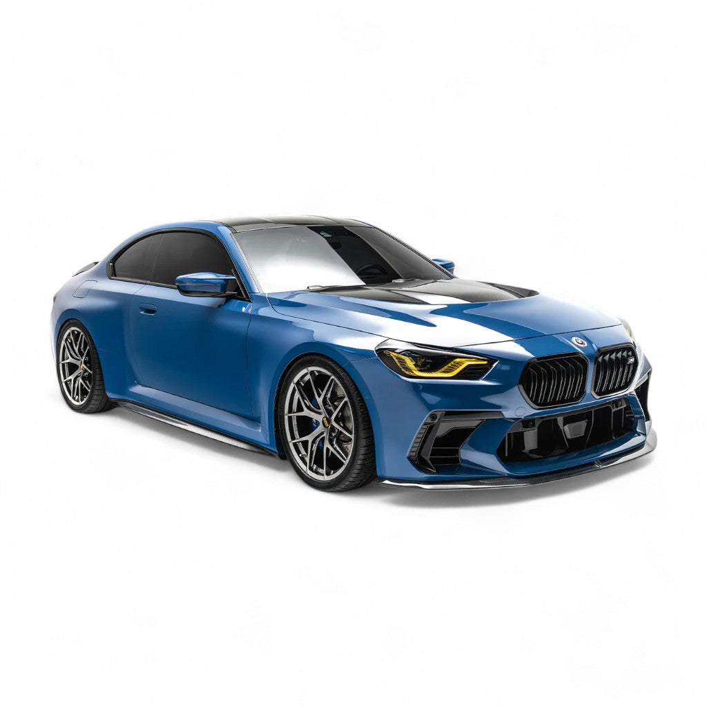 ADRO A14A90-1402 Side Skirts V2, Carbon Fiber for BMW M2 (G87) Photo-2