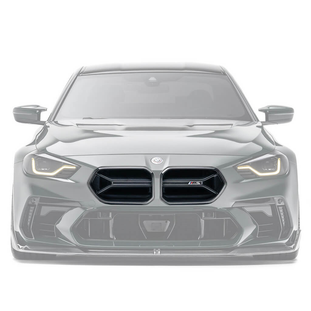 ADRO A14A90-2202 Grille for ADRO Bumper V2, Carbon Fiber for BMW M2 (G87) Photo-0