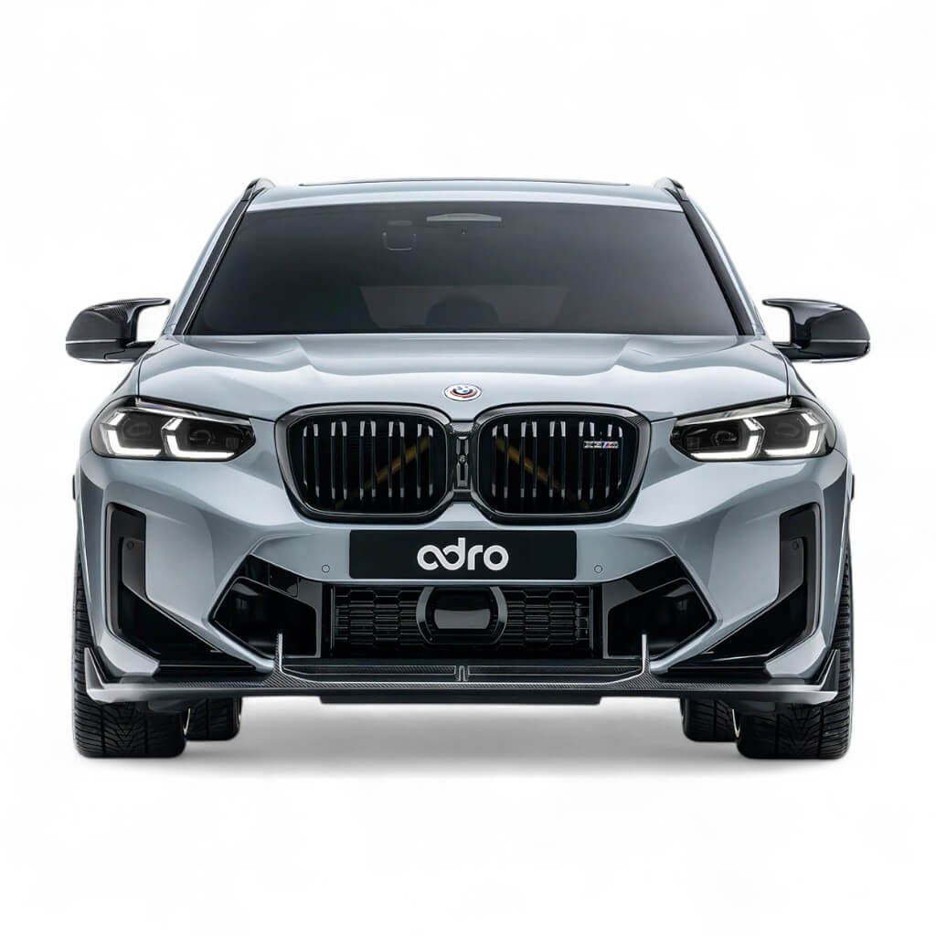 ADRO A14AB10-1201 Front Lip, Carbon Fiber for BMW X3M (F97) Photo-1