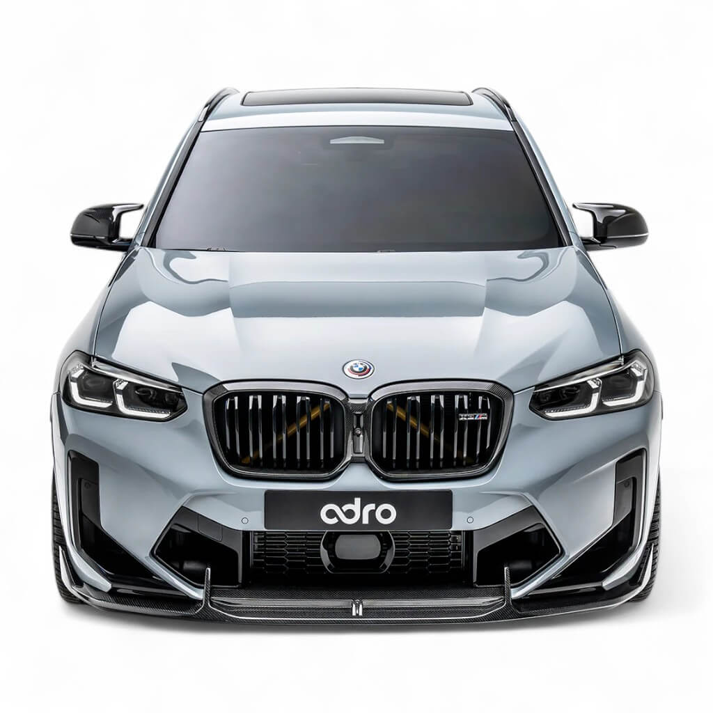 ADRO A14AB10-1201 Front Lip, Carbon Fiber for BMW X3M (F97) Photo-2