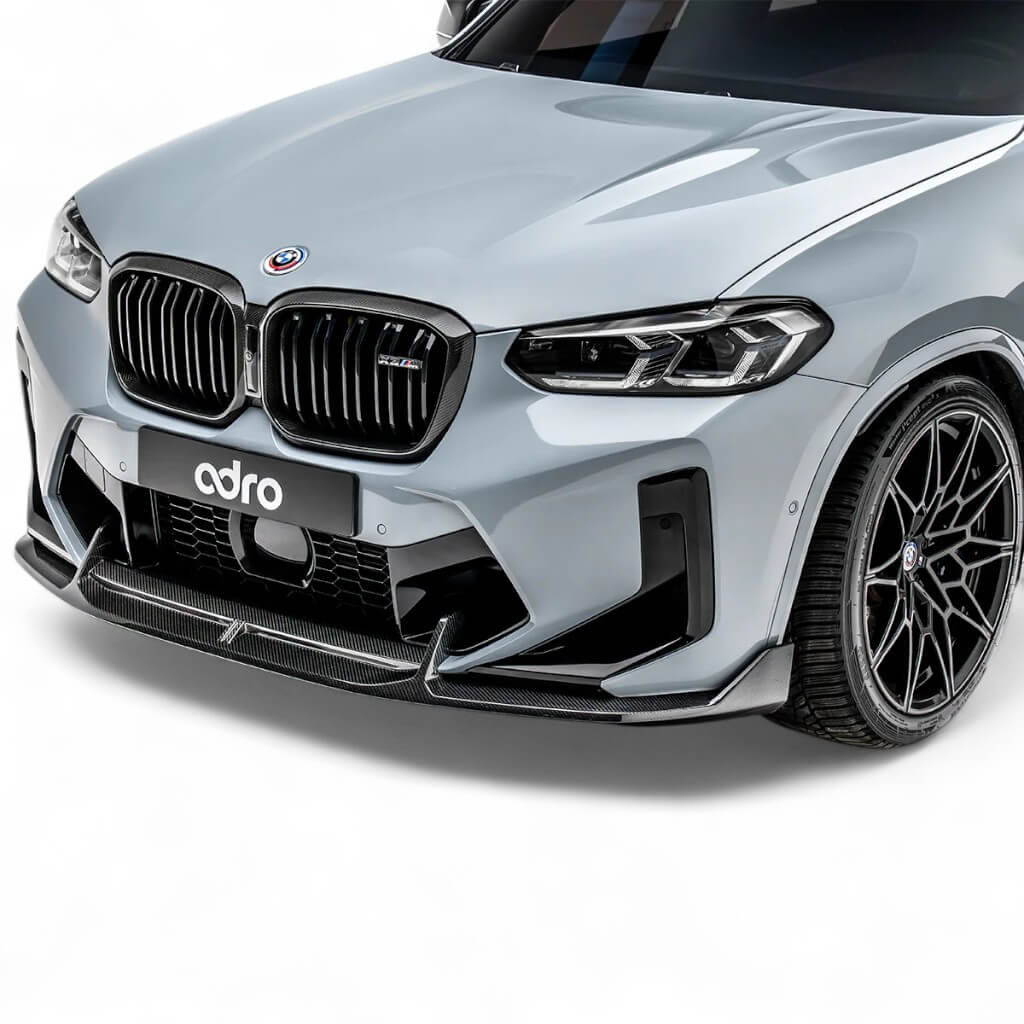 ADRO A14AB10-1201 Front Lip, Carbon Fiber for BMW X3M (F97) Photo-3