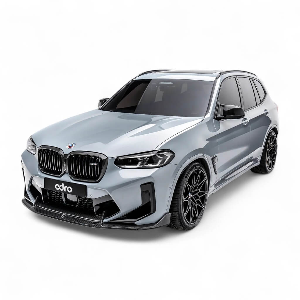 ADRO A14AB10-1201 Front Lip, Carbon Fiber for BMW X3M (F97) Photo-5