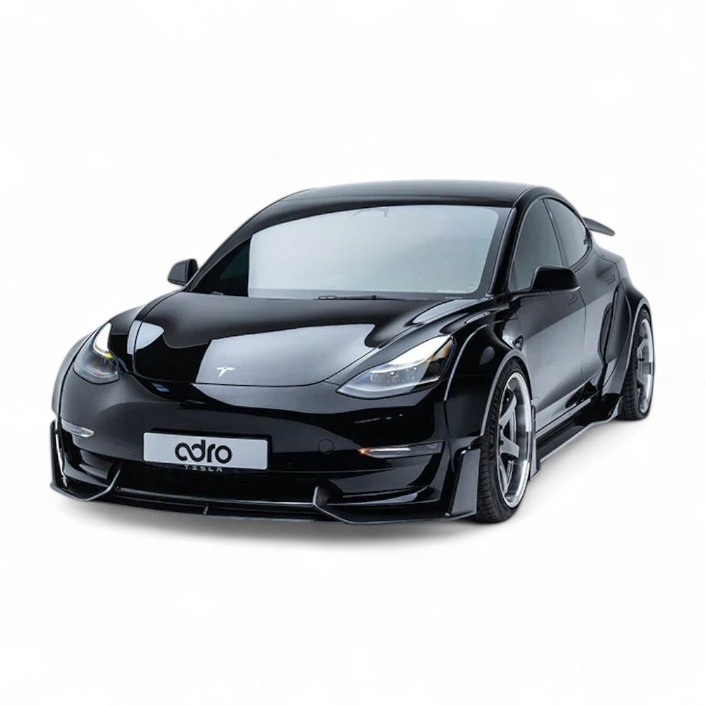 ADRO A15A10-1101 Widebody Kit for TESLA Model 3 Photo-0