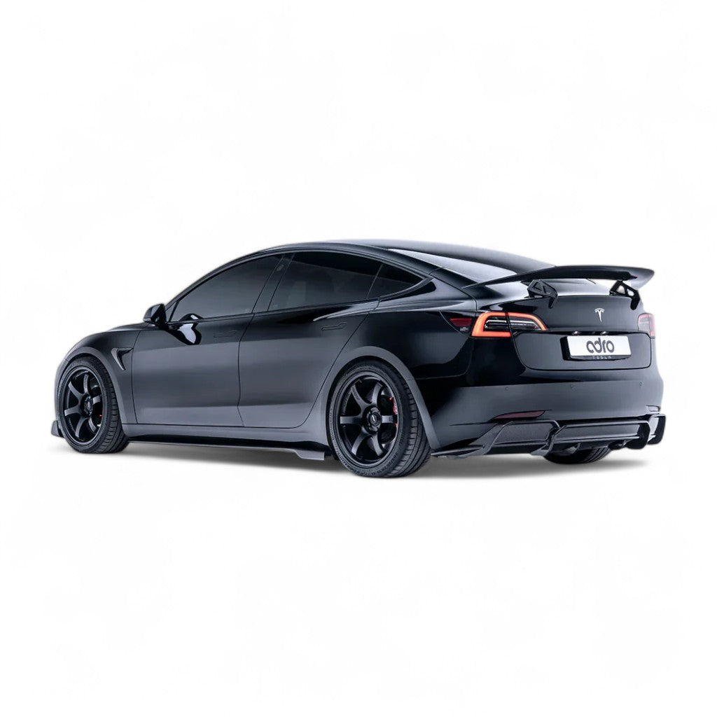 ADRO A15A10-1402 Side Skirts V2 for TESLA Model 3 Photo-2