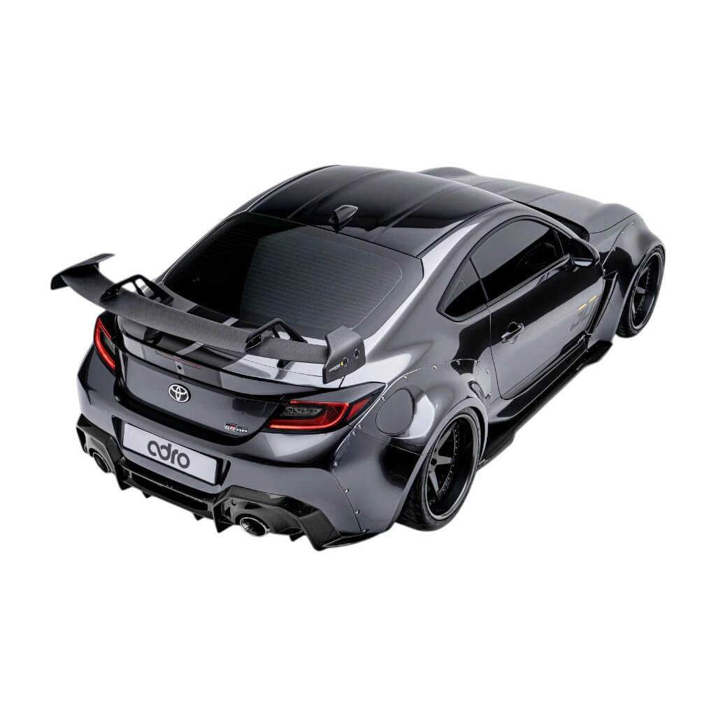 ADRO A18A10-1501 Swan Neck Wing AT-R1, Curved for TOYOTA GR86 / SUBARU BRZ 2022- Photo-5
