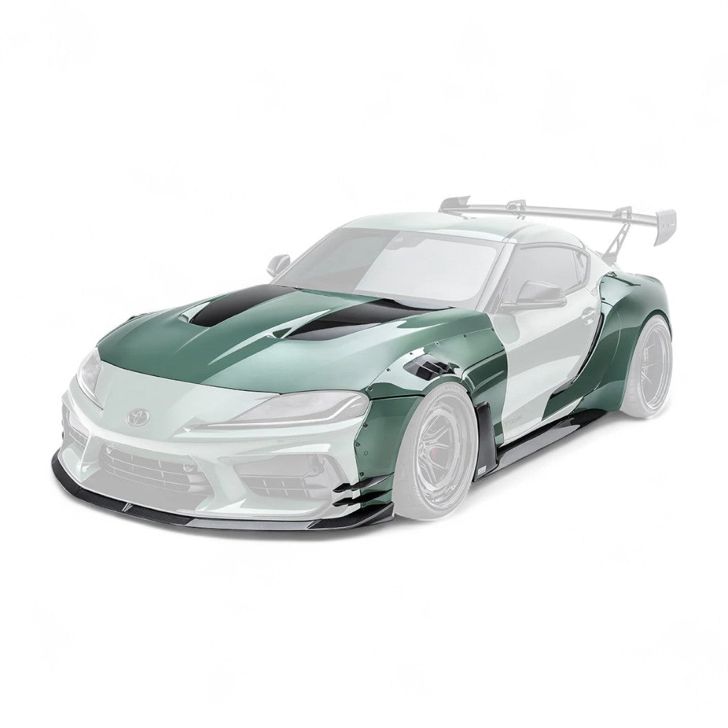 ADRO A18A20-1101/A18A20-2401 Widebody Kit Option 4 (Without Bumper And AT-P1 Wing) for TOYOTA GR Supra 2020- Photo-0