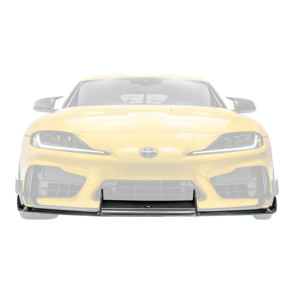 ADRO A18A20-1203 Carbon Fiber Front Lip V2 (Adro Bumper) for TOYOTA GR SUPRA 2020+ Photo-2