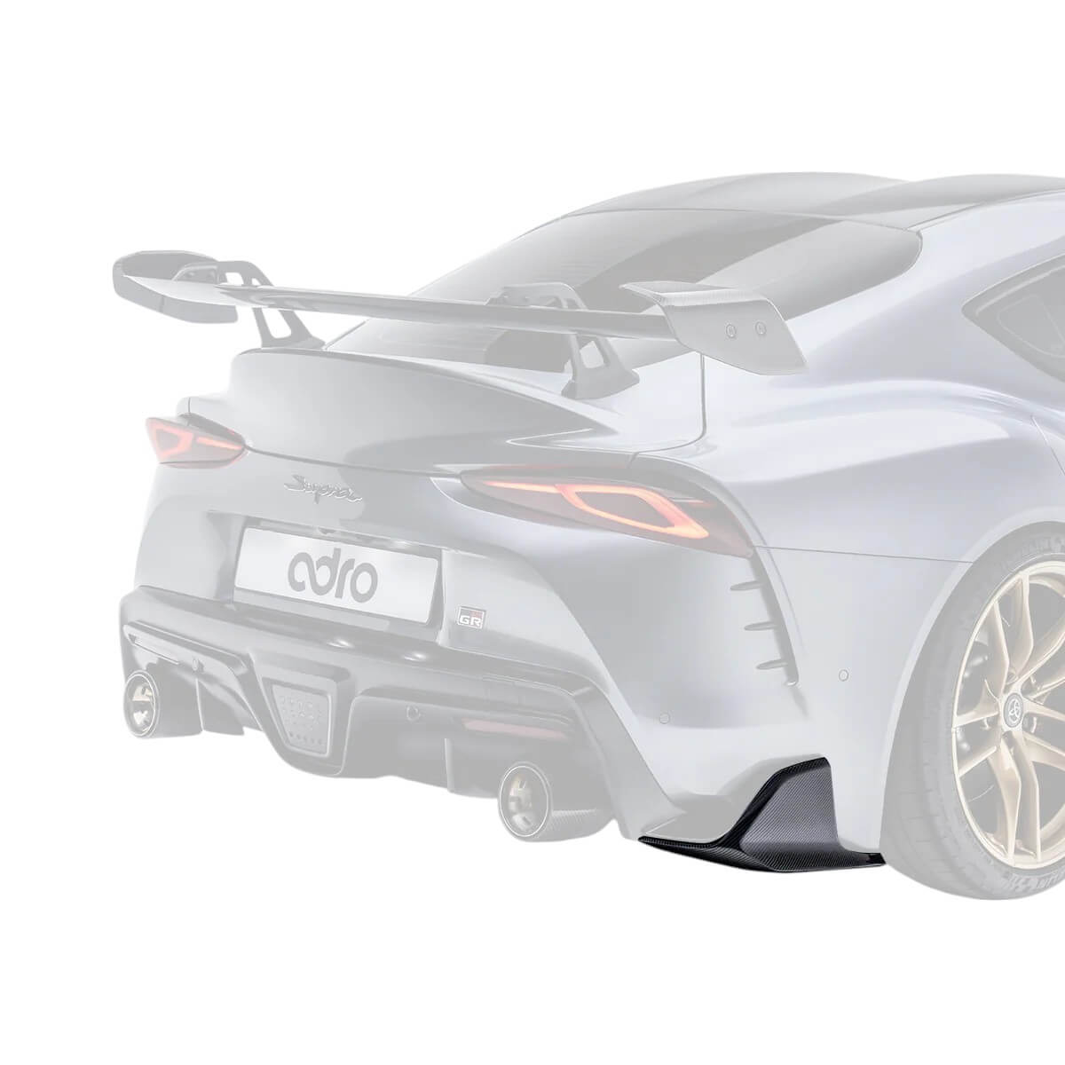 ADRO A18A20-1301 Rear Winglets for TOYOTA GR Supra 2020- Photo-0