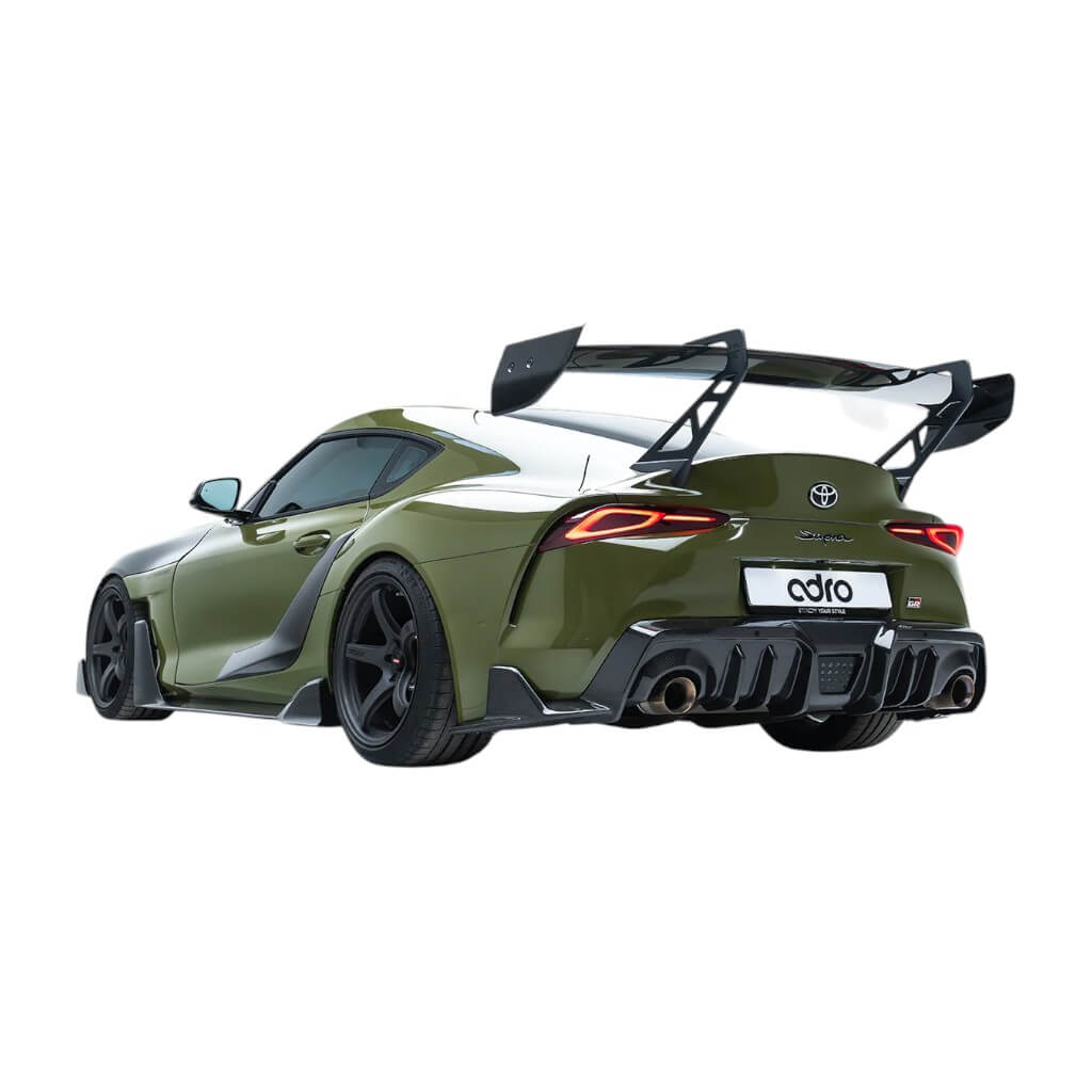ADRO A18A20-1504 Swan Neck Wing AT-P1 for TOYOTA GR Supra 2020- Photo-3