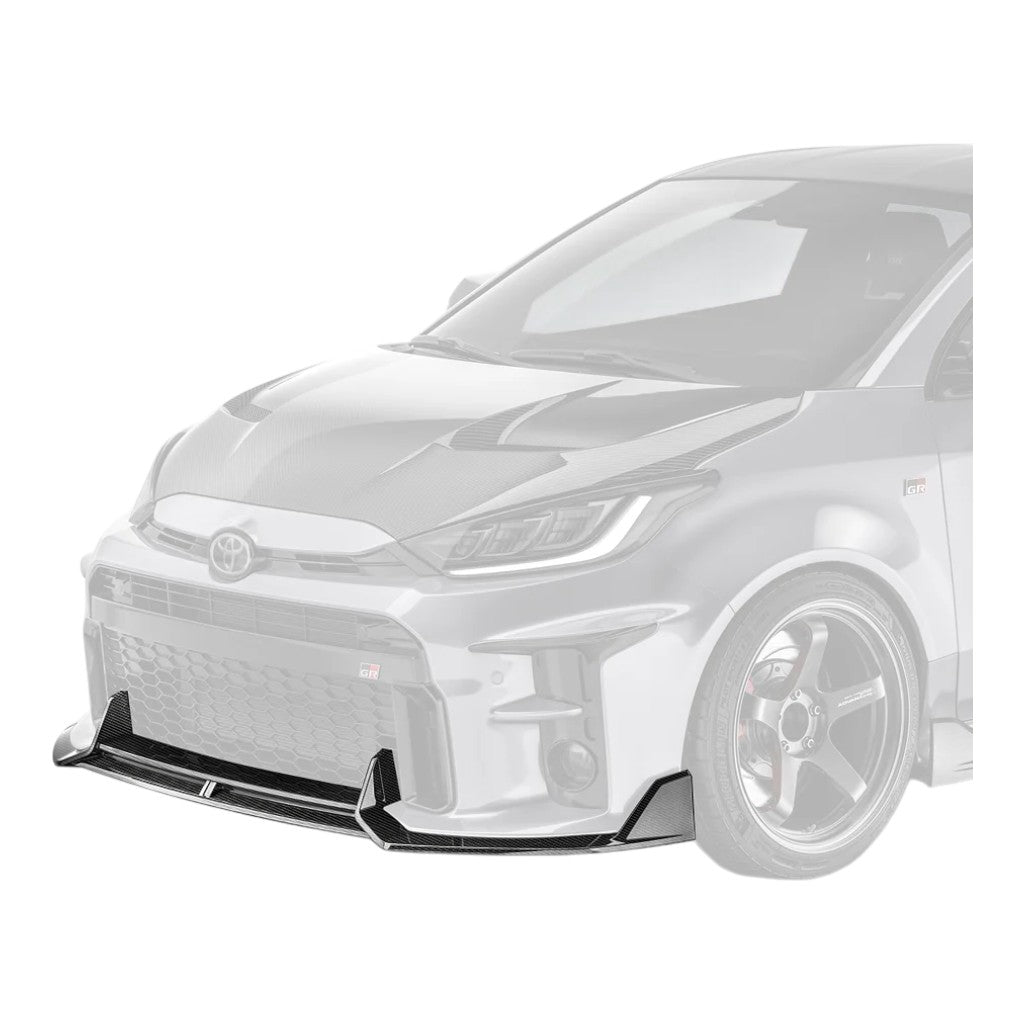 ADRO A18A30-1201 Carbon Fiber Front Lip for TOYOTA GR Yaris (GEN 1) 2020+ Photo-0