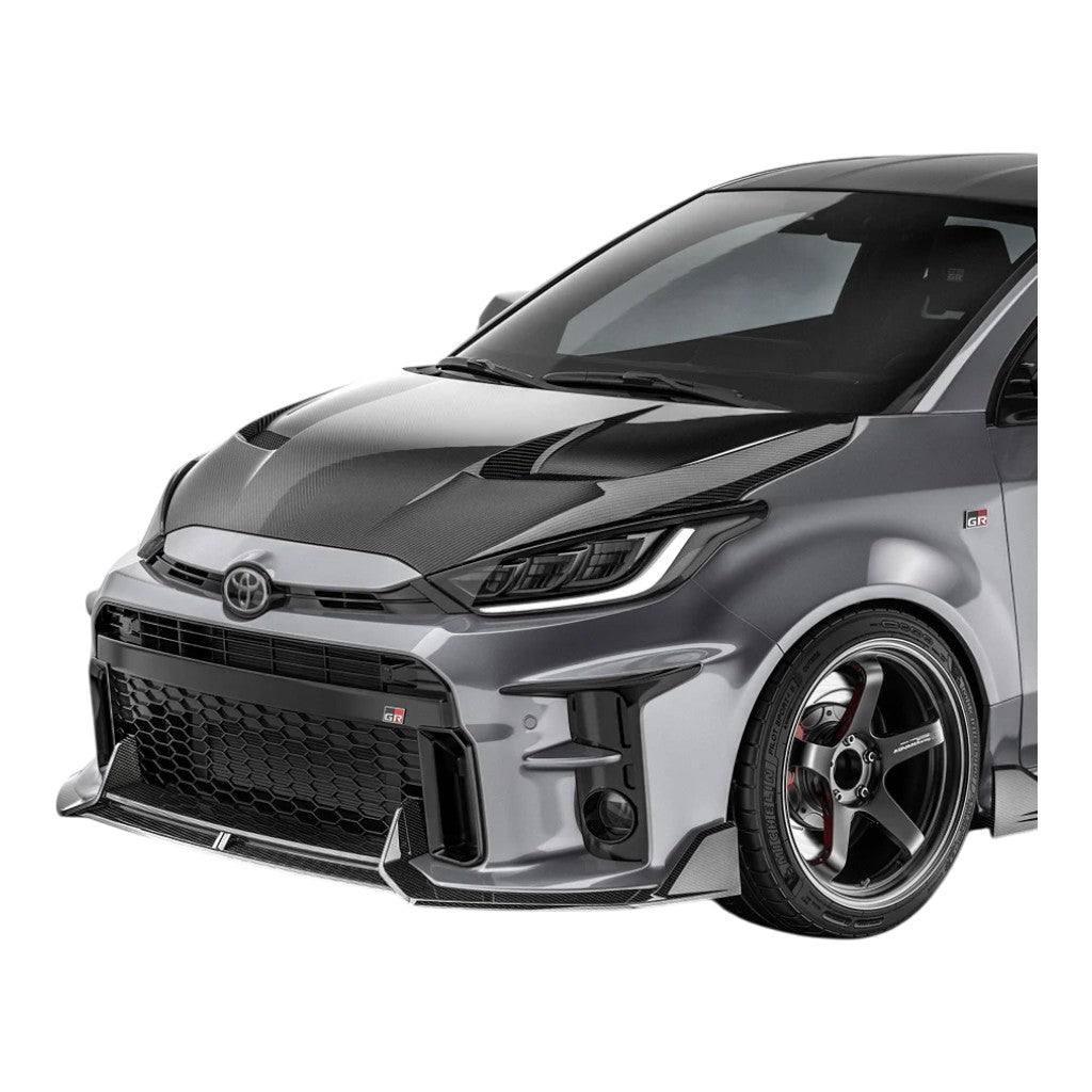 ADRO A18A30-1201 Carbon Fiber Front Lip for TOYOTA GR Yaris (GEN 1) 2020+ Photo-1