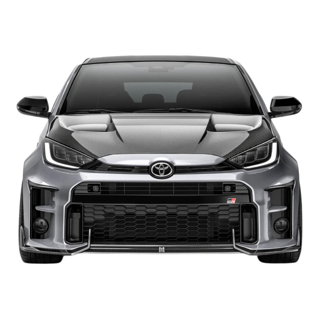 ADRO A18A30-1201 Carbon Fiber Front Lip for TOYOTA GR Yaris (GEN 1) 2020+ Photo-2