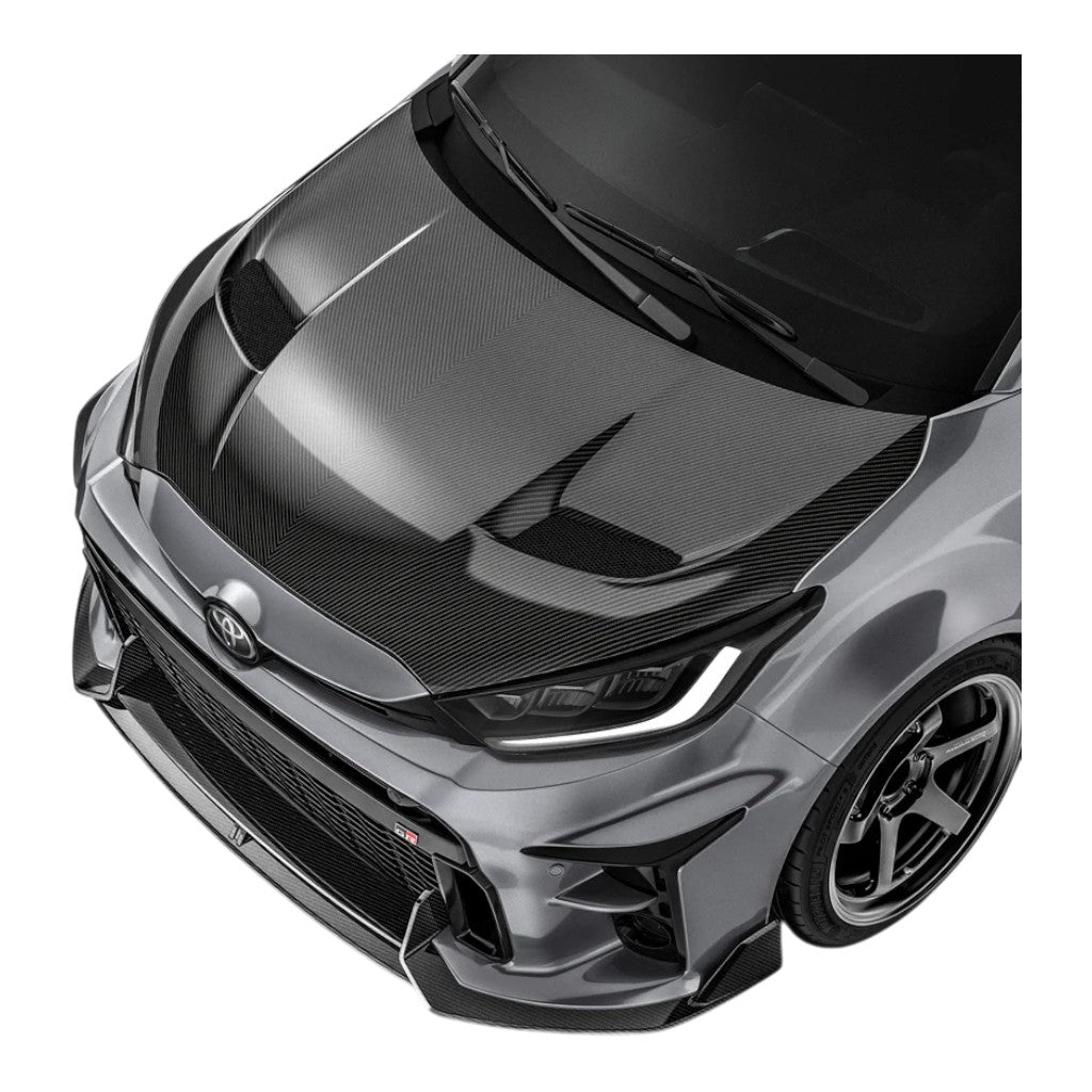ADRO A18A30-1201 Carbon Fiber Front Lip for TOYOTA GR Yaris (GEN 1) 2020+ Photo-5