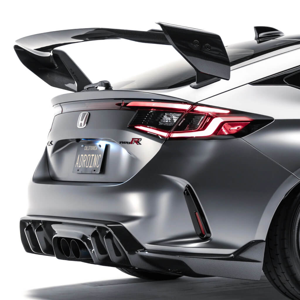 ADRO A22A10-1501 Swan Neck Wing AT-R4 for HONDA Civic Type R 2023- Photo-3