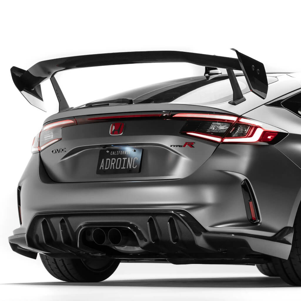 ADRO A22A10-1501 Swan Neck Wing AT-R4 for HONDA Civic Type R 2023- Photo-4
