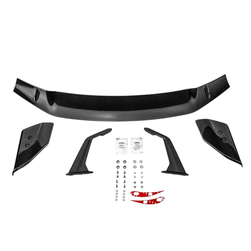 ADRO A22A10-1501 Swan Neck Wing AT-R4 for HONDA Civic Type R 2023- Photo-0