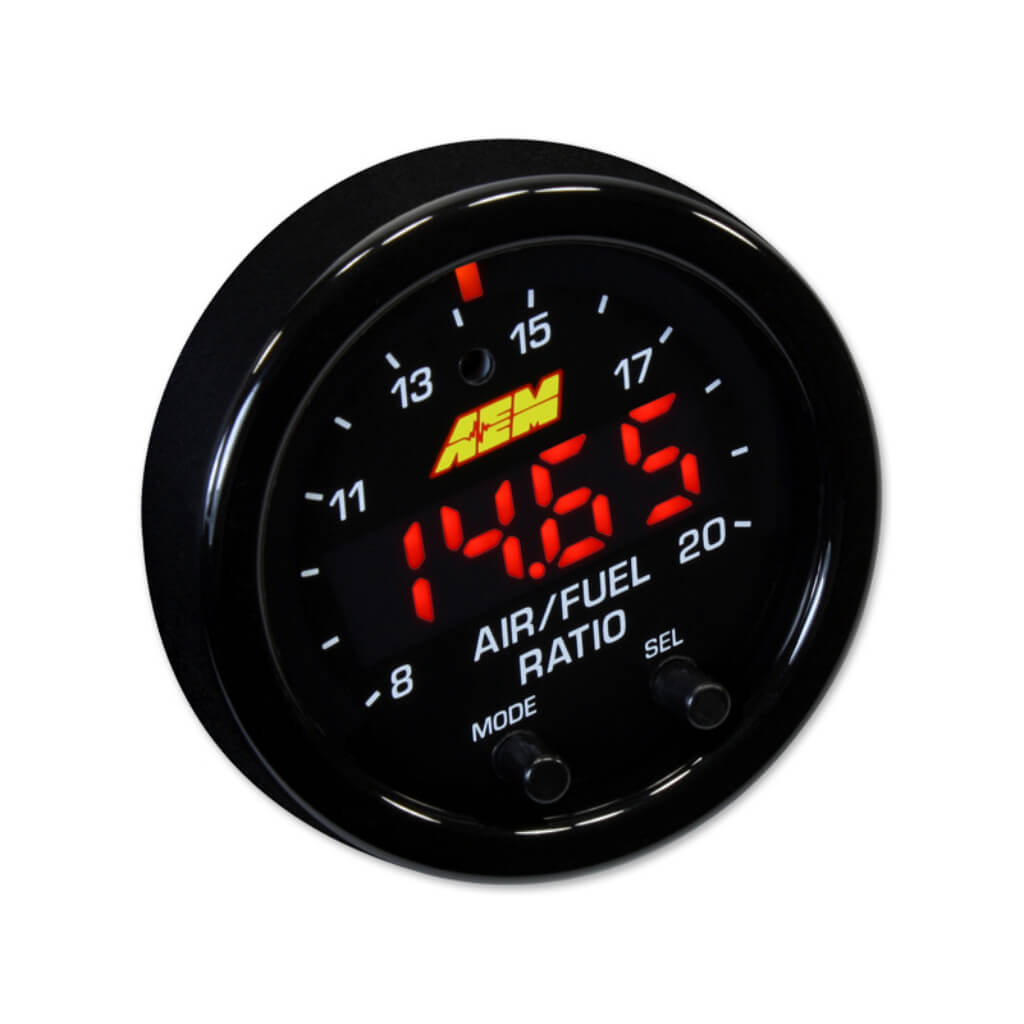 AEM 30-0334 Wideband UEGO AFR Sensor Controller Gauge X-Series With OBD2 Connectivity Photo-0