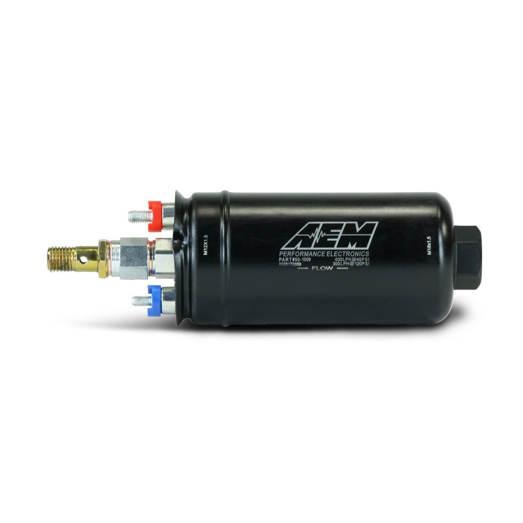 AEM 50-1009 Inline High Flow Fuel Pump, 400lph Photo-0