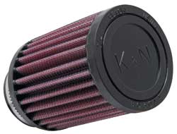K&N RU-1280 UNIVERSAL Clamp-On Air Filter 1-7/8" 10 DEG FLG, 3"OD, 4"H Photo-0