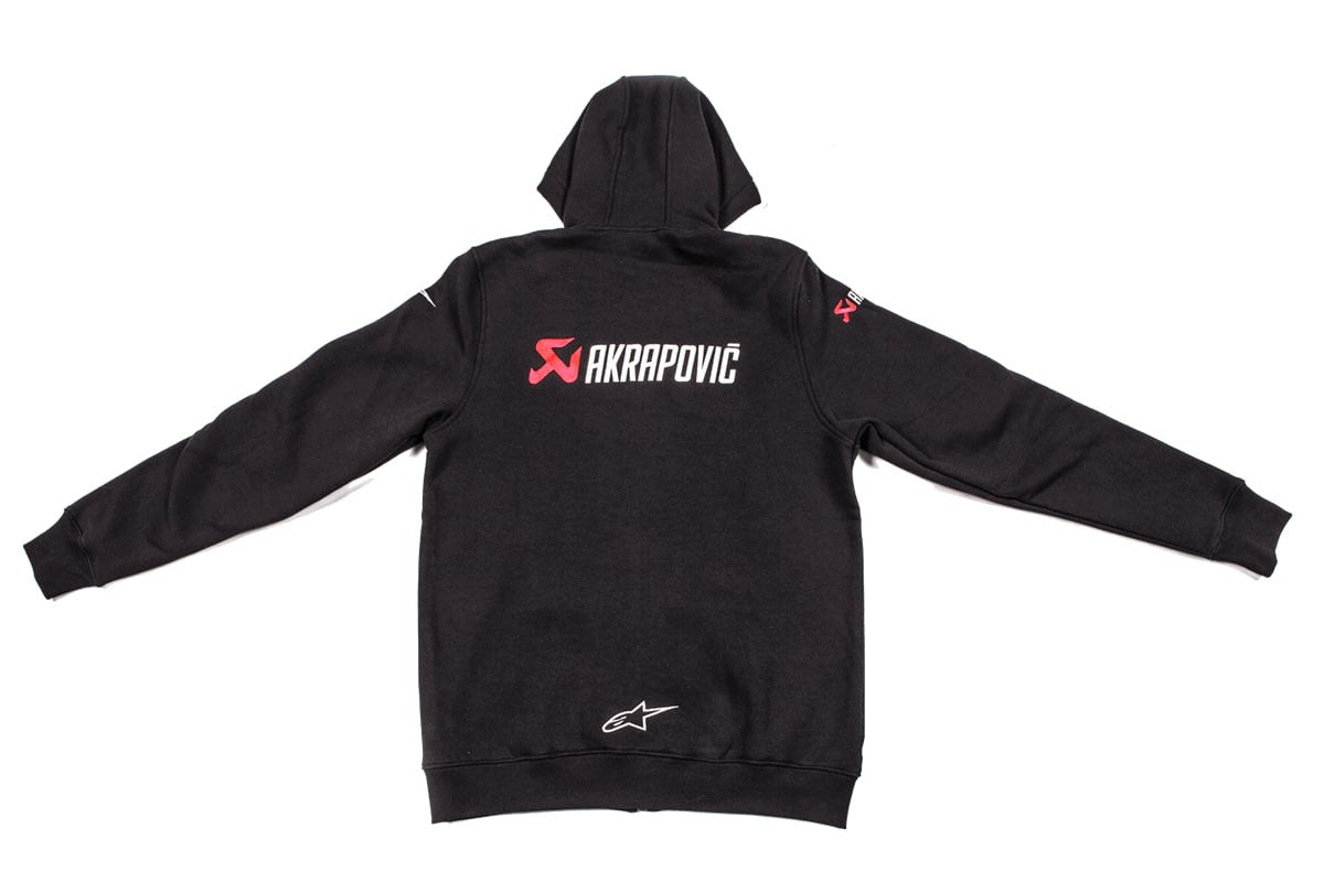 AKRAPOVIC 801528 Hoodie Akrapovič - Alpinestars S (heavier fabric) Photo-1