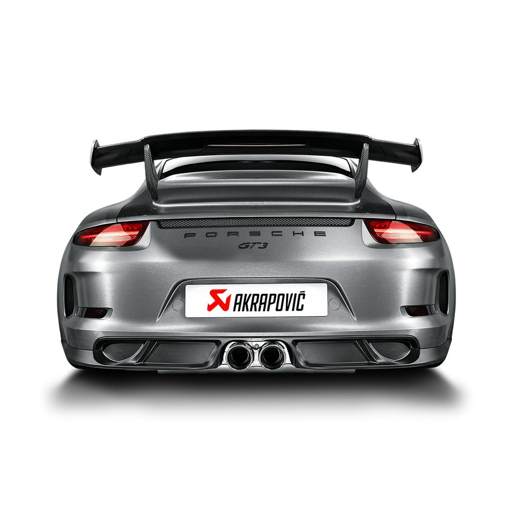 AKRAPOVIC DI-PO/CA/1 Rear Diffuser (Carbon) for PORSCHE 911 GT3 (991) 2014-2017 ABE Type Approval Photo-2