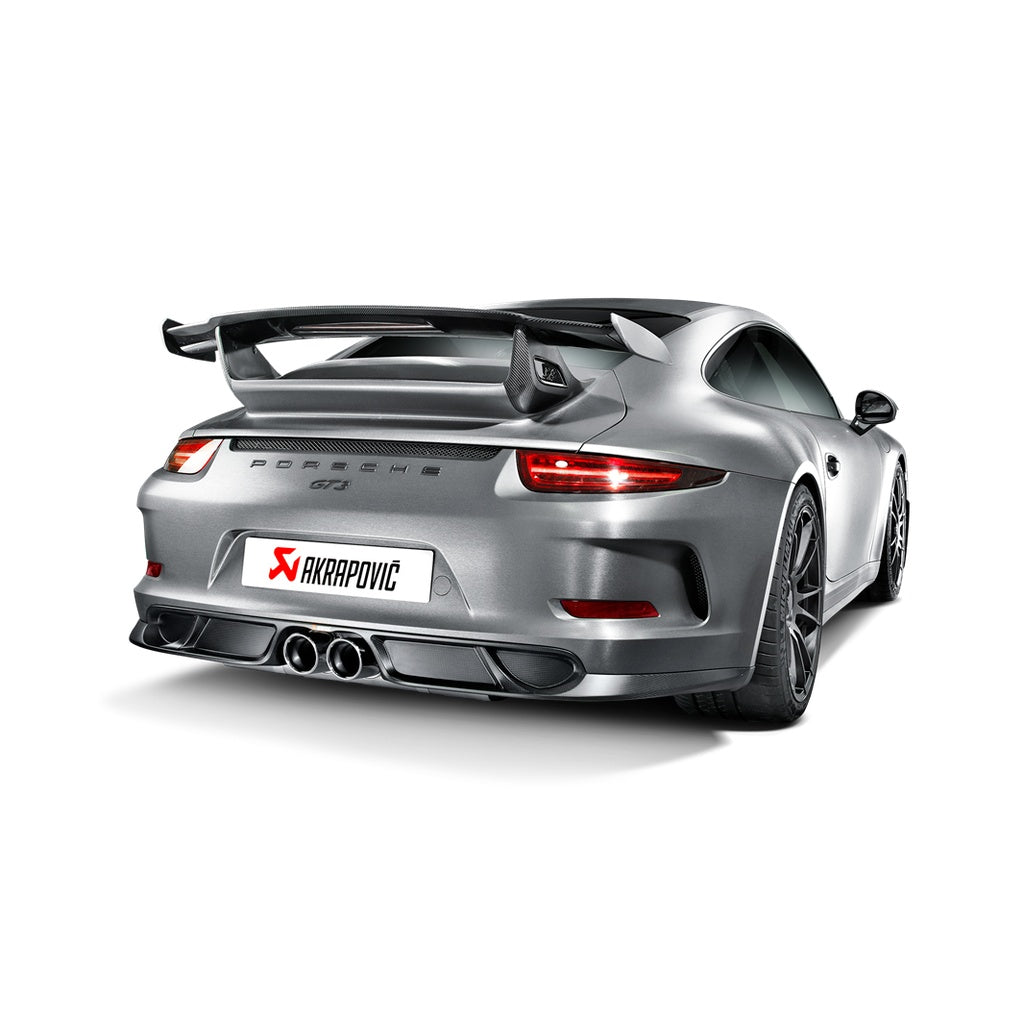 AKRAPOVIC DI-PO/CA/1 Rear Diffuser (Carbon) for PORSCHE 911 GT3 (991) 2014-2017 ABE Type Approval Photo-3