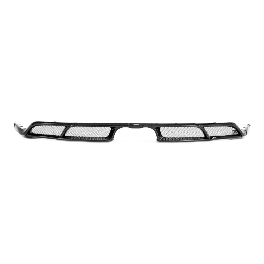 AKRAPOVIC DI-PO/CA/6/G Rear Diffuser (Carbon / High Gloss) for PORSCHE 911 GT3 (991.2) ABE Type Approval Photo-0