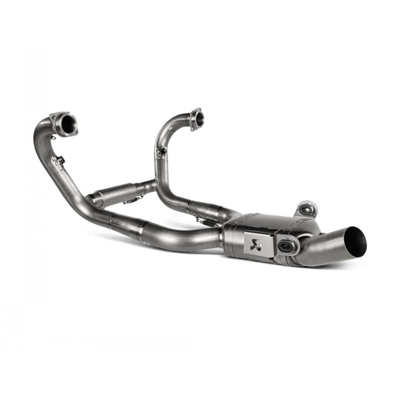 AKRAPOVIC E-B12E6 Optional Header (Titanium) for BMW R12 nineT / R12 2024- Photo-0