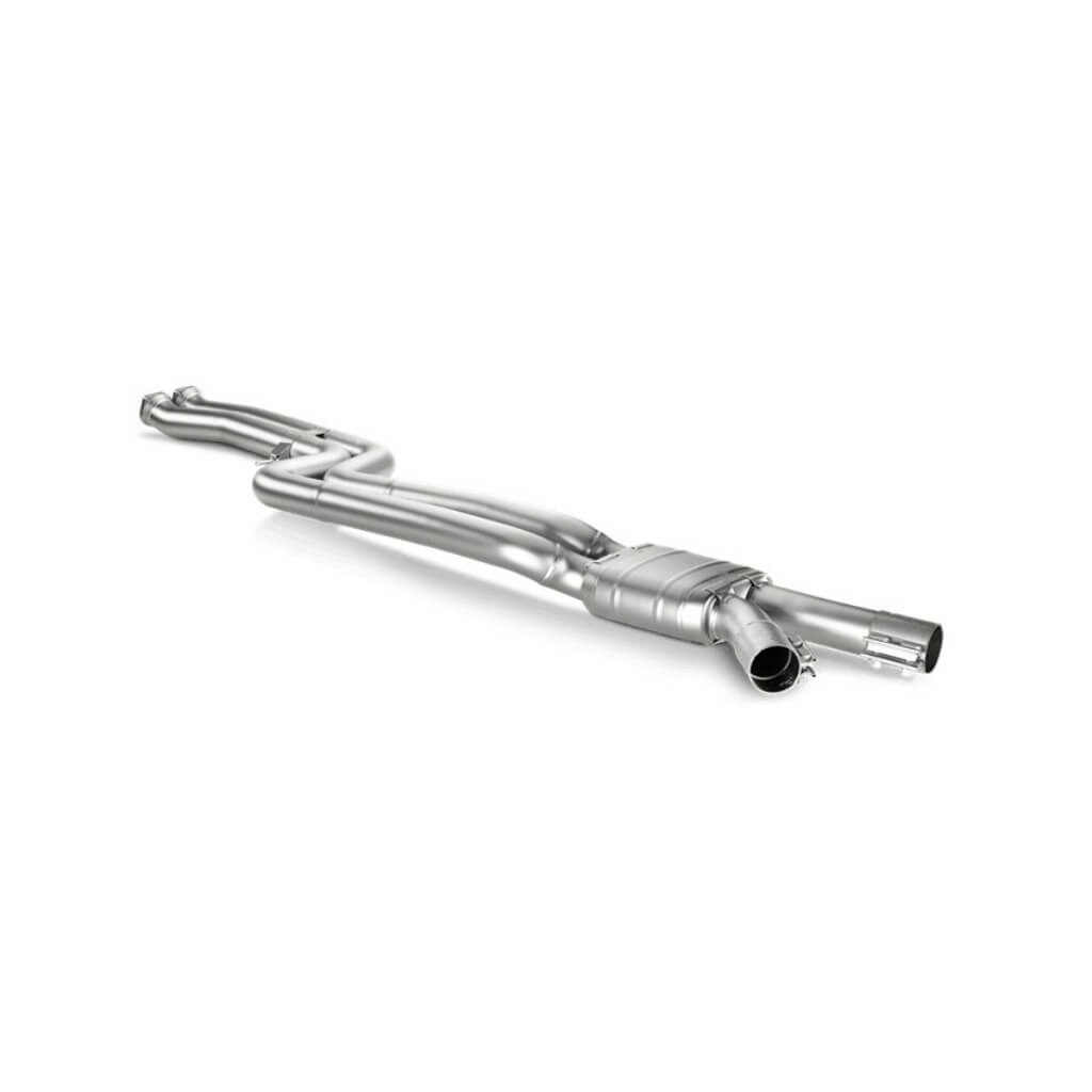 AKRAPOVIC E-BM/T/3 Link Pipe Set Evolution (Titanium) for BMW M3 (F80) / М4 (F82) Photo-0