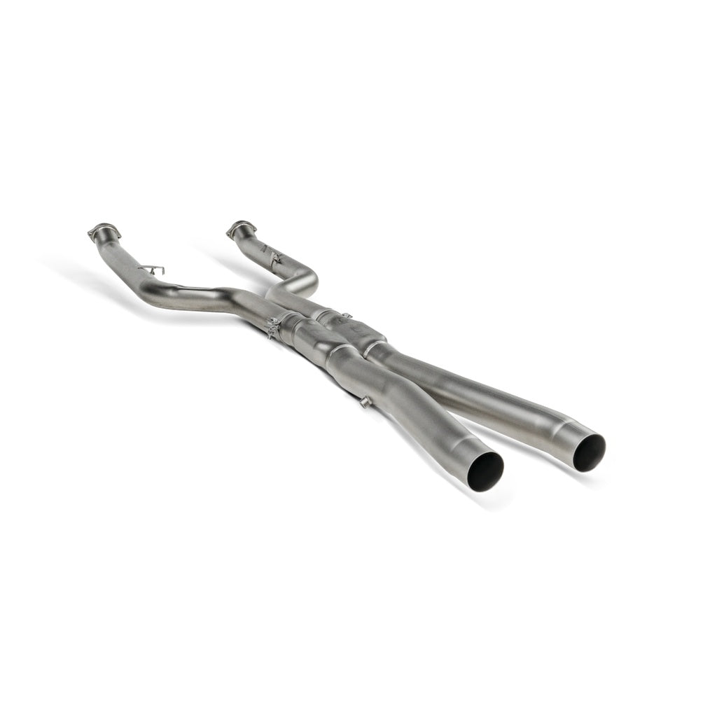 AKRAPOVIC E-BM/T/17 Link Pipe Set Evolution (Titanium) for BMW M5 (G90 / G99) OPF / GPF Photo-0