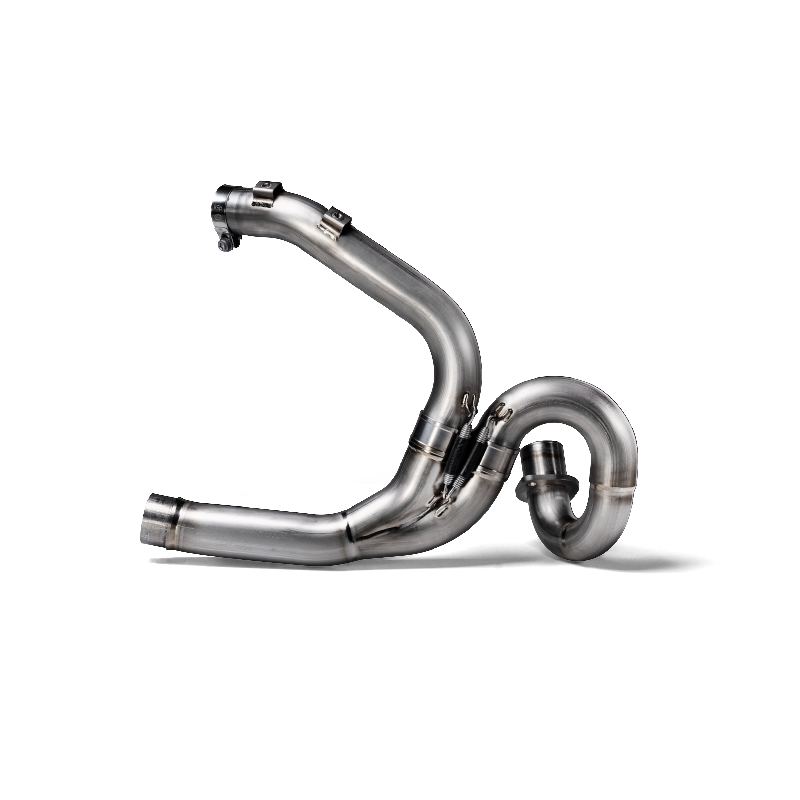 AKRAPOVIC E-D8E2 Optional Header (Titanium) for DUCATI Scrambler Urban Motard/Nightshift/Icon/Icon Dark/Desert Sled 2021-2022 Photo-0
