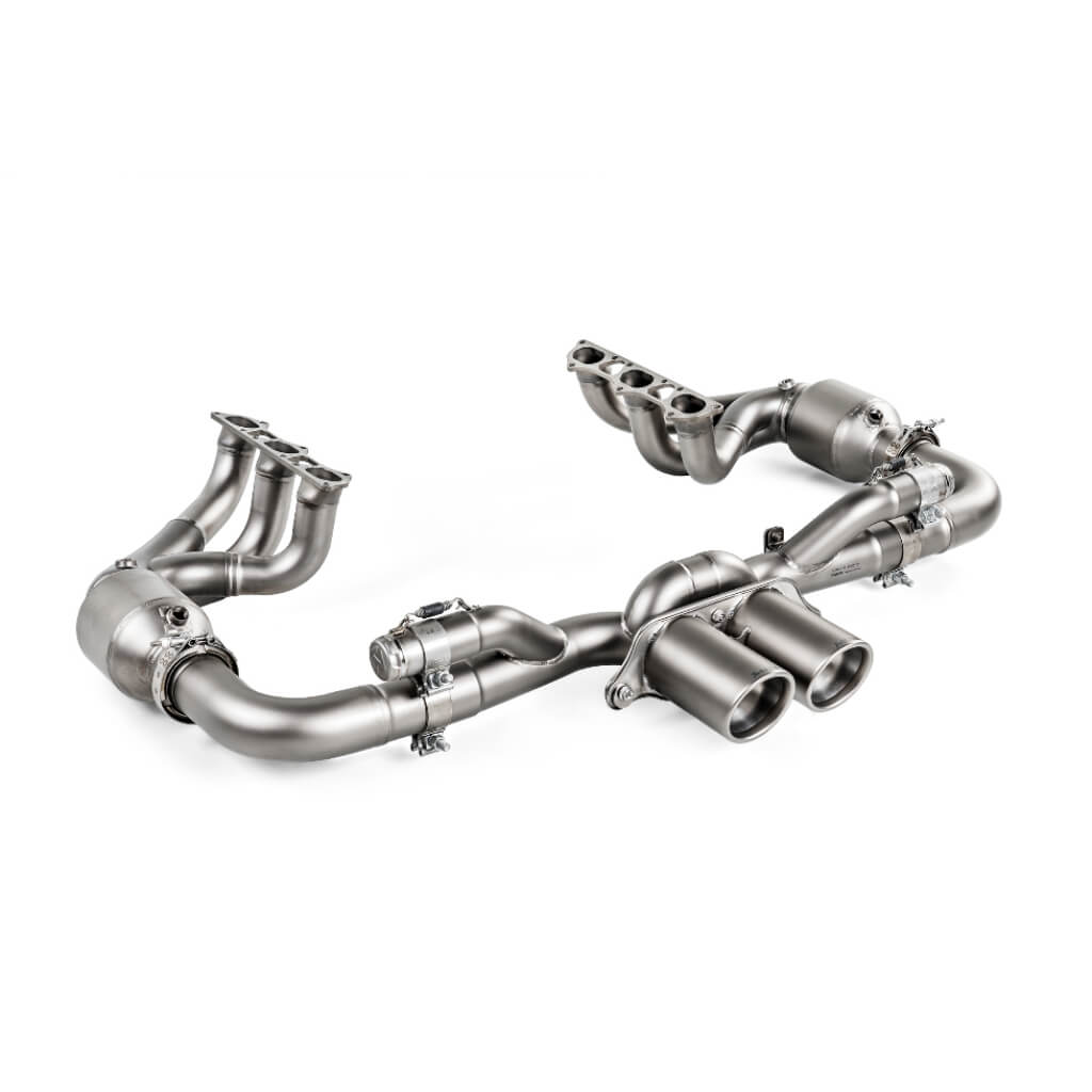 AKRAPOVIC E-PO/T/5 Evolution Race Header Set (Titanium) for PORSCHE 911 GT3RS (991) 2014-2017 Photo-1