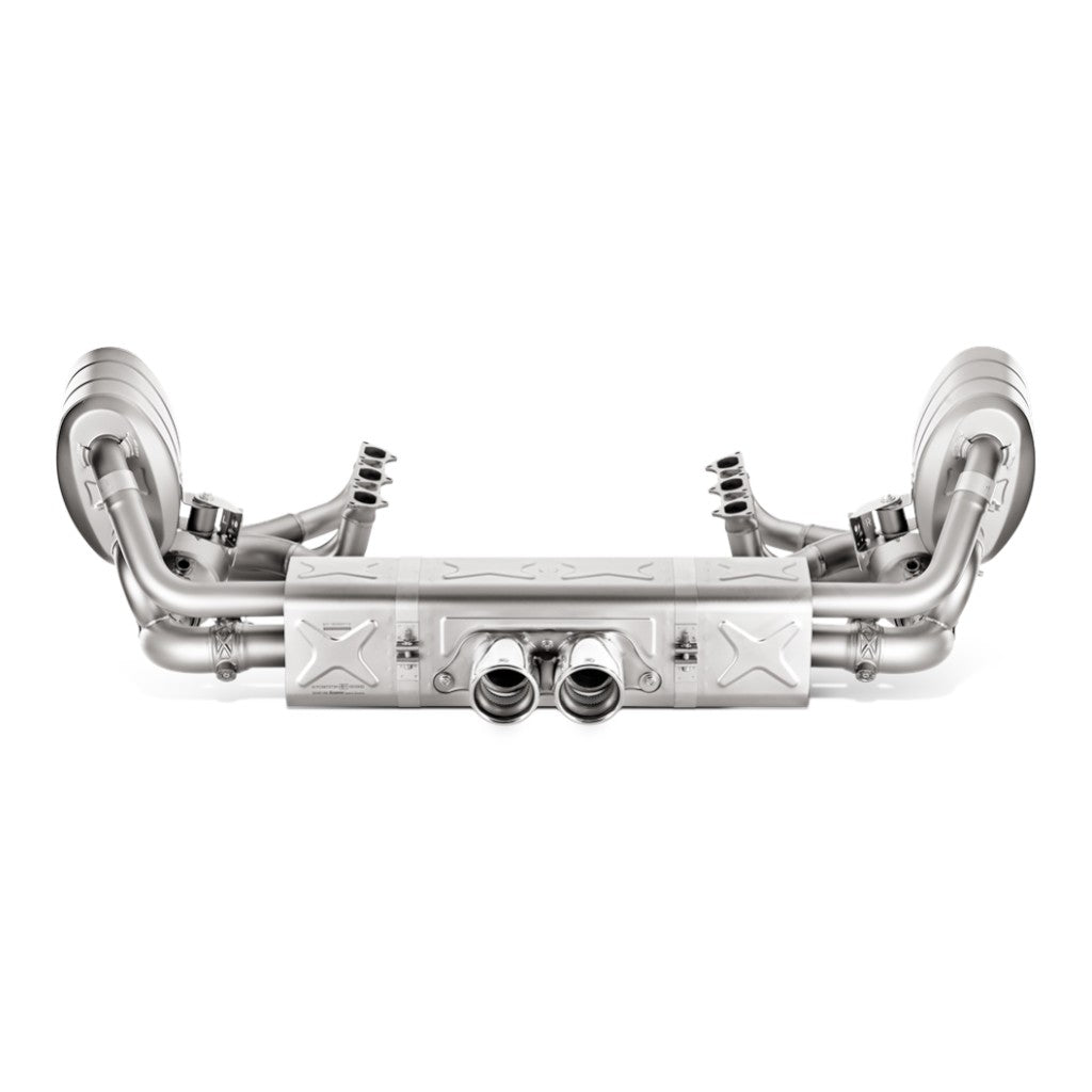 AKRAPOVIC E-PO/T/4 Header Set Evolution (Titanium) for PORSCHE 911 GT3RS / GT3 (991) Photo-2