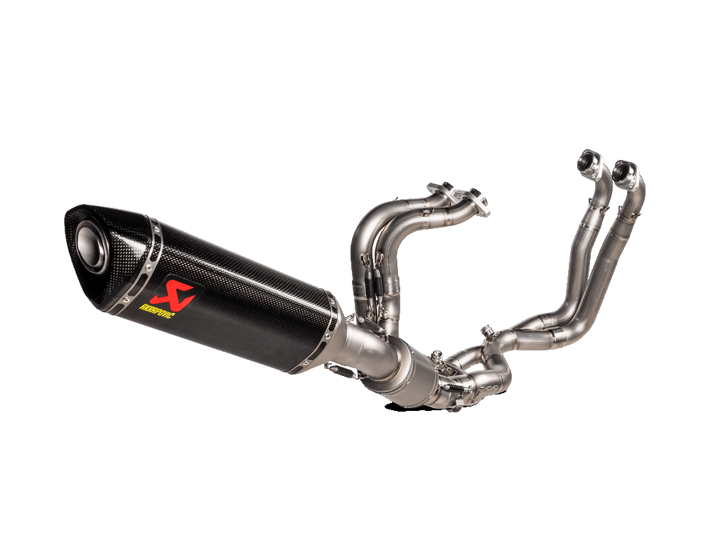 AKRAPOVIC L-A10E11/TD Track Day Link Pipe/Collector (Titanium) Aprilia RSV4 / Tuono V4 2021 Photo-0