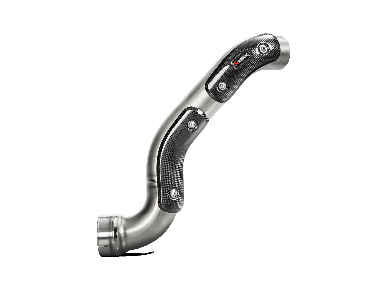 AKRAPOVIC L-B12SO11 Link pipe HIGH MOUNT (Titanium) BMW R nineT 2021+ Photo-0