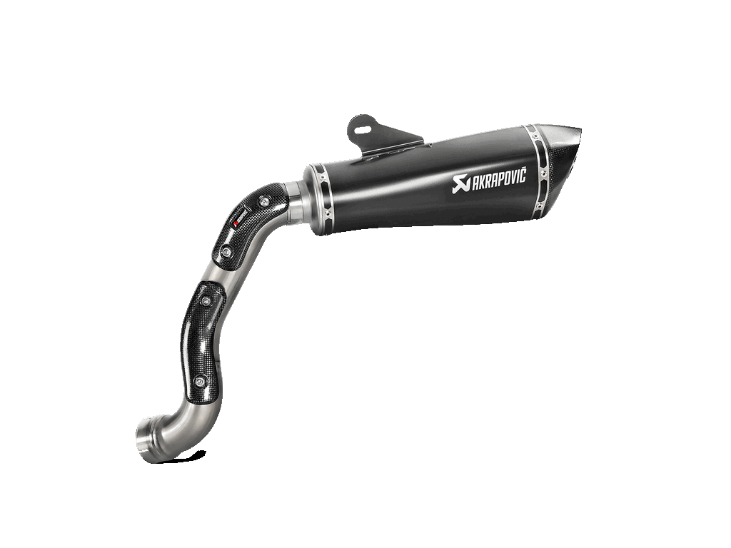 AKRAPOVIC L-B12SO11 Link pipe HIGH MOUNT (Titanium) BMW R nineT 2021+ Photo-1