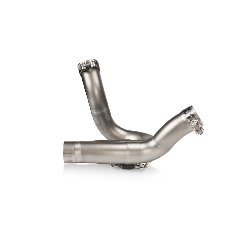 AKRAPOVIC L-D9SO1 Optional Link Pipe/Collector (SS) for DUCATI DesertX 2022-2023 Photo-0