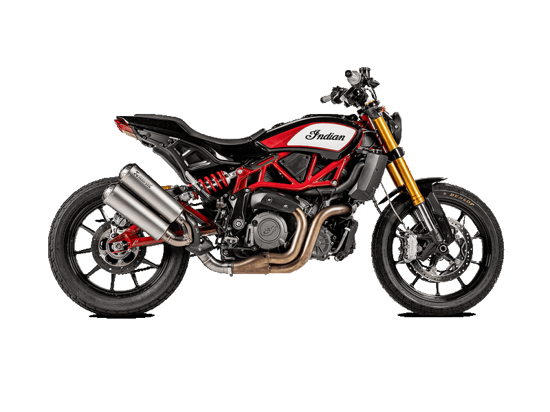 AKRAPOVIC L-IN12R1 Optional Link Pipe (SS) Indian FTR 1200 / S 2019 - 2020 Photo-1