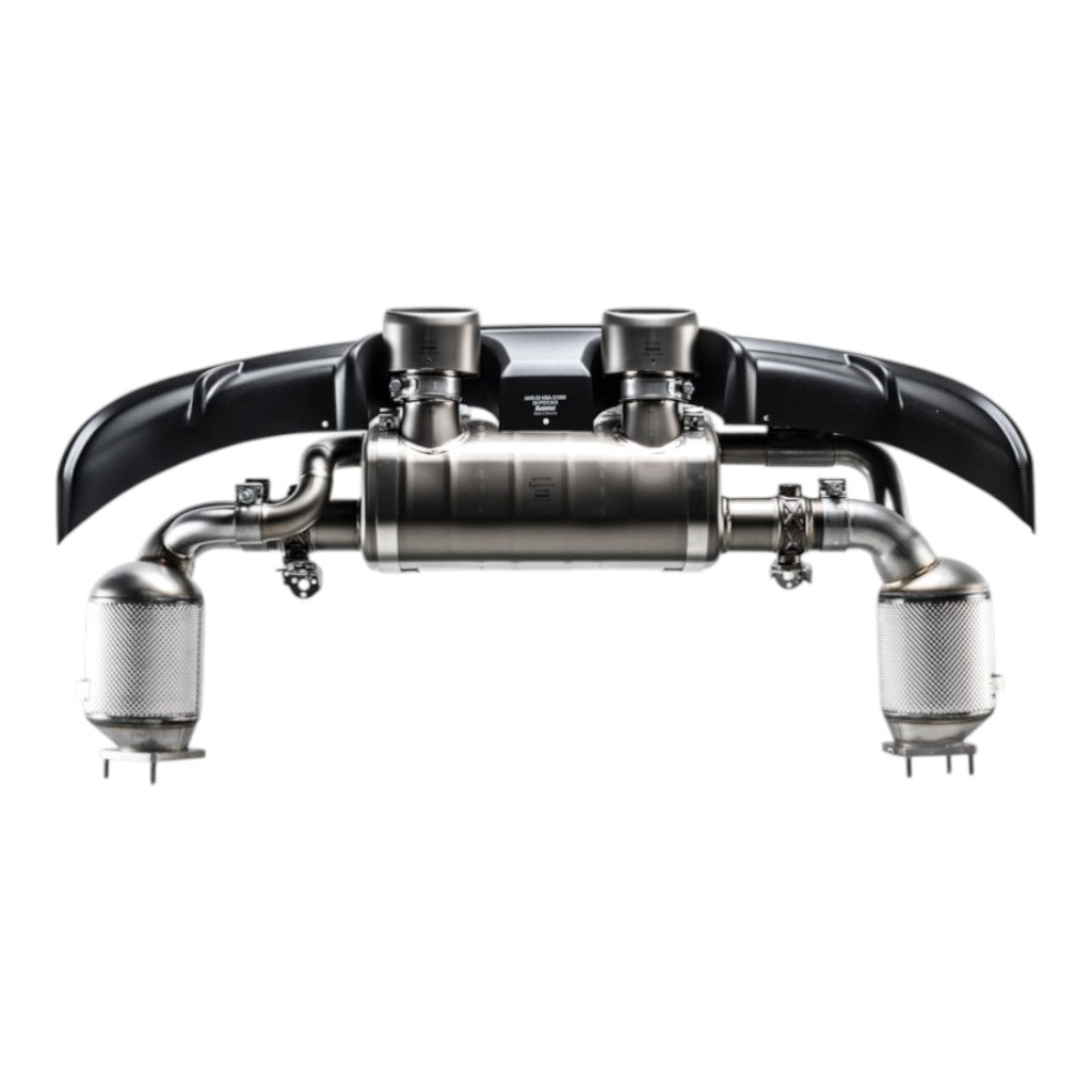 AKRAPOVIC L-PO/SS/1H Link Pipe Set w Cat (Stainless Steel) for PORSCHE 911 Carrera / S / 4 / 4S / GTS (991.2) Photo-2