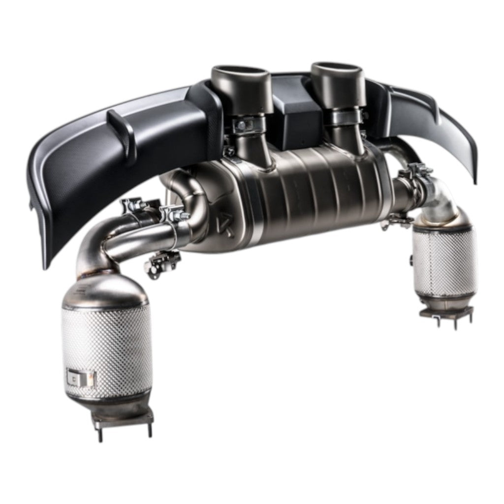 AKRAPOVIC L-PO/SS/1H Link Pipe Set w Cat (Stainless Steel) for PORSCHE 911 Carrera / S / 4 / 4S / GTS (991.2) Photo-3