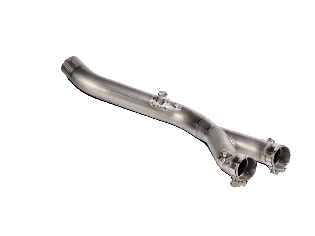 AKRAPOVIC L-Y10SO19 Optional Link Pipe/Collector (Titanium) YAMAHA MT-10/FZ-10 2022-2022 Photo-0