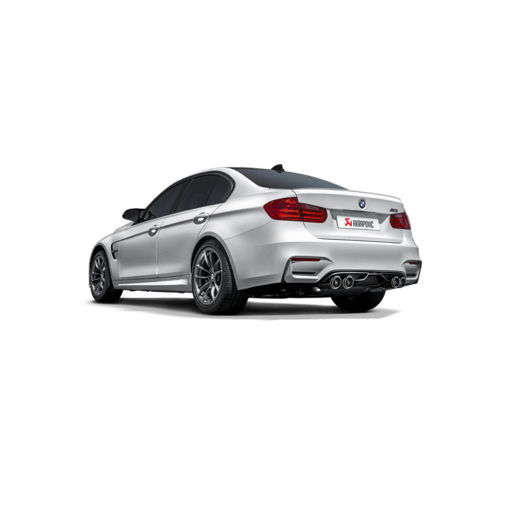 AKRAPOVIC M-BM/T/8H Slip-On Line (Titanium) for BMW M3 (F80) / M4 (F82) 2014-2018 (ECE Type Approval) Photo-7